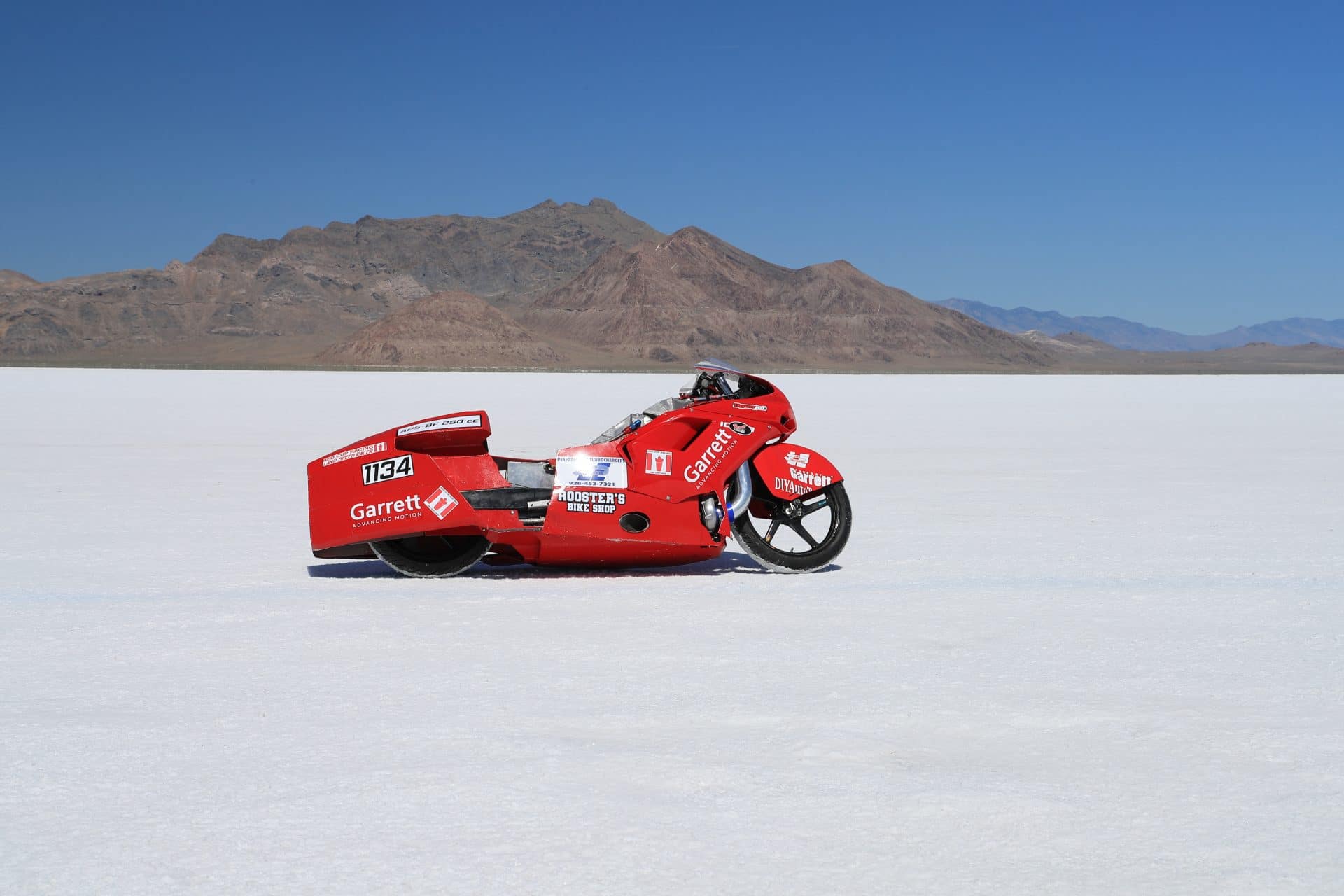 Roosters Bike Shop 250CC Turbocharged Motorcycle