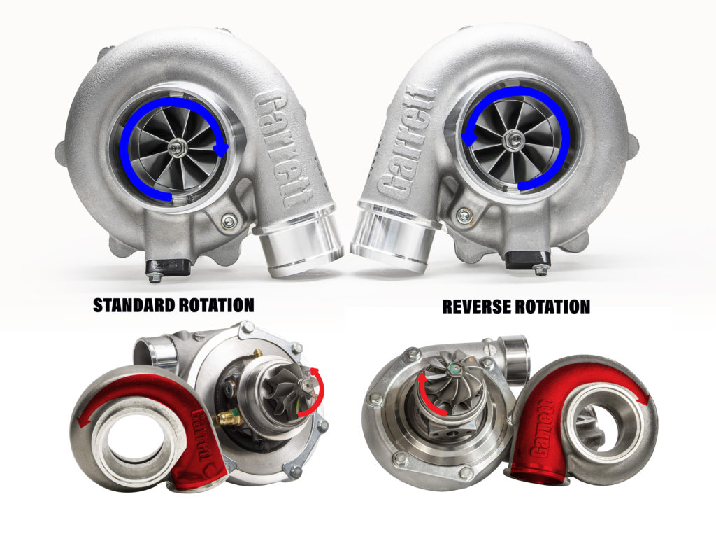 Reverse Rotation Turbochargers