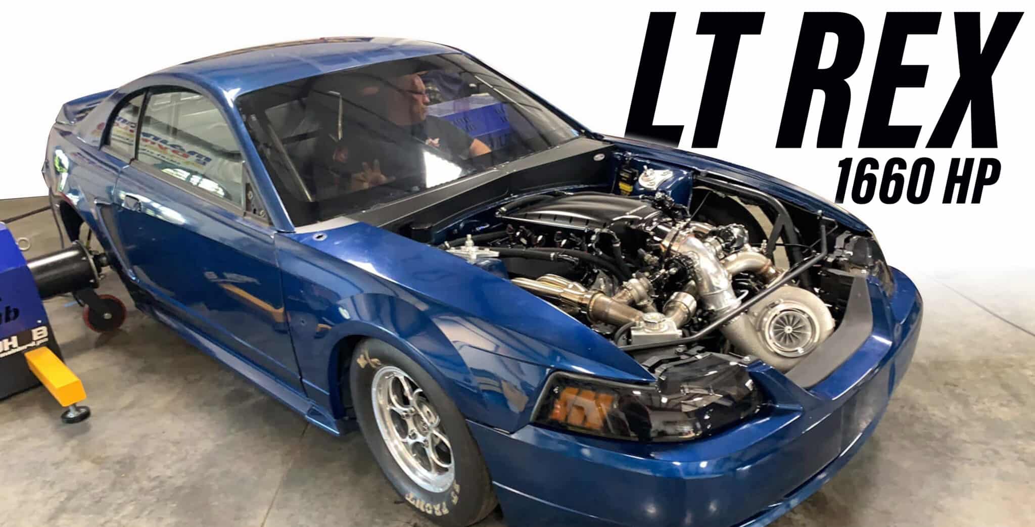 2000 mustang gt drag car online