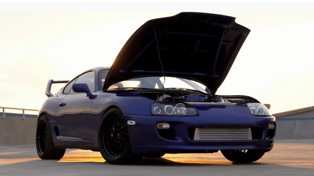 This Garrett Turbocharged Toyota Supra Giveaway Car from Motion