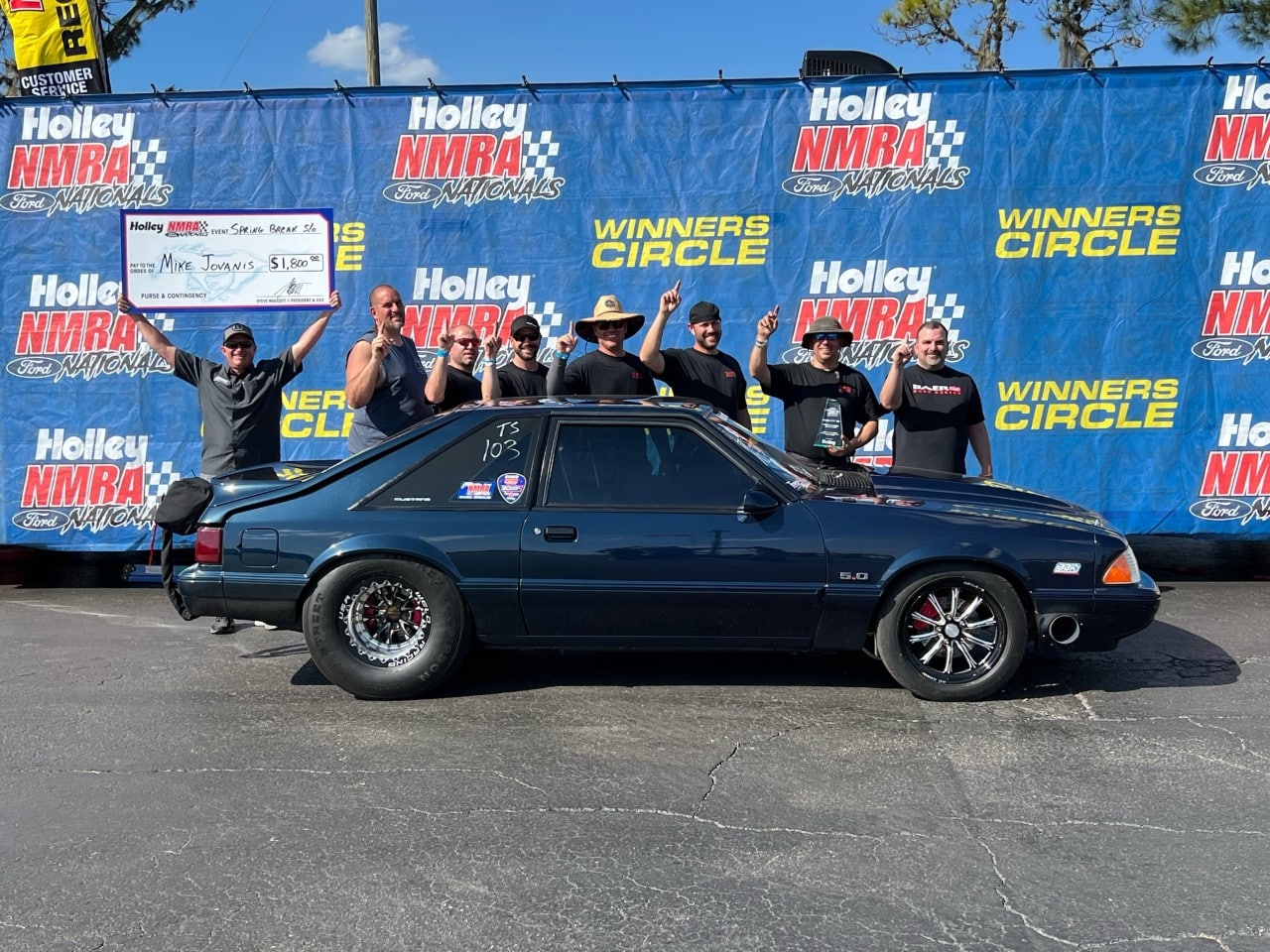 nalnari  Mike Jovanis Wins NMRA True Street Class Over 130 Car Field