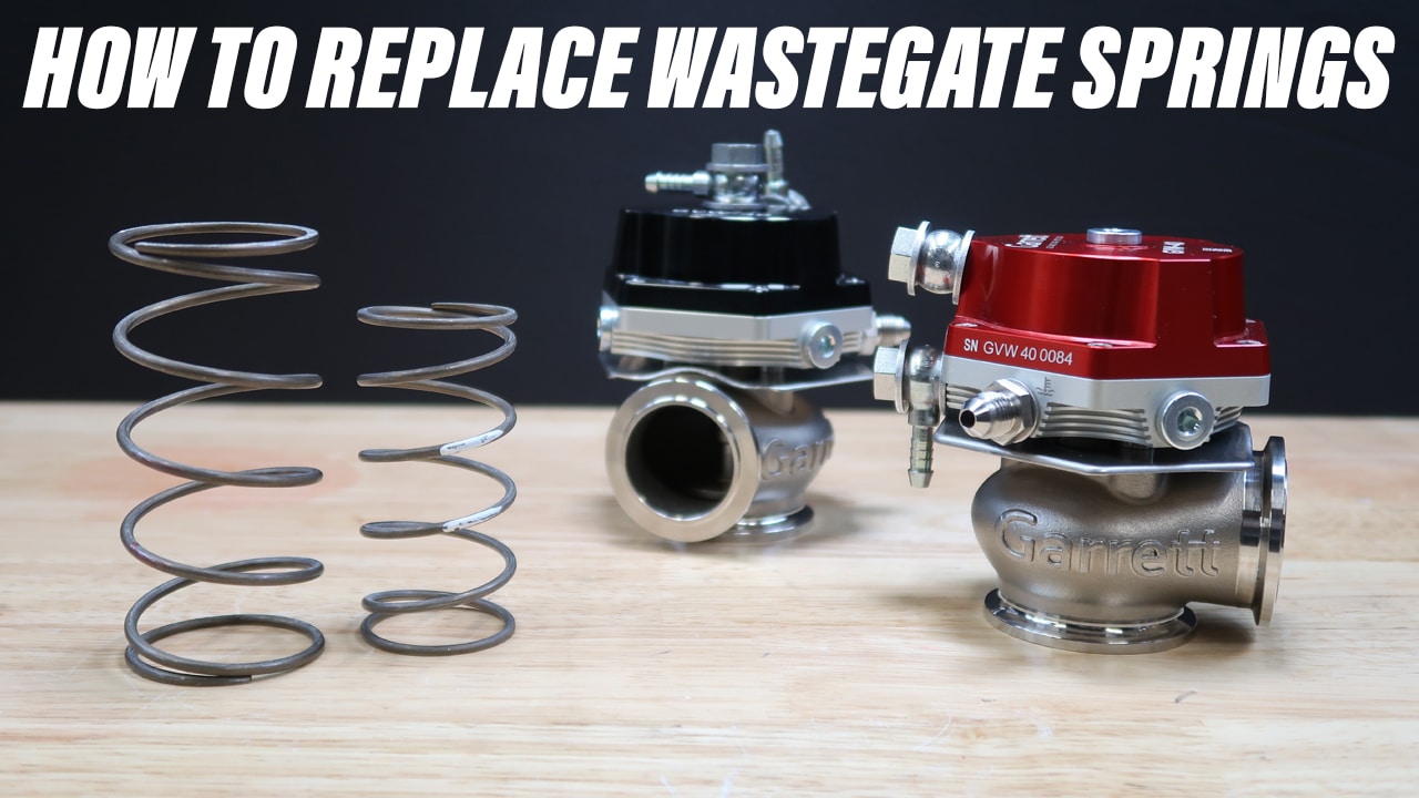 How To Replace External Wastegate Springs Garrett