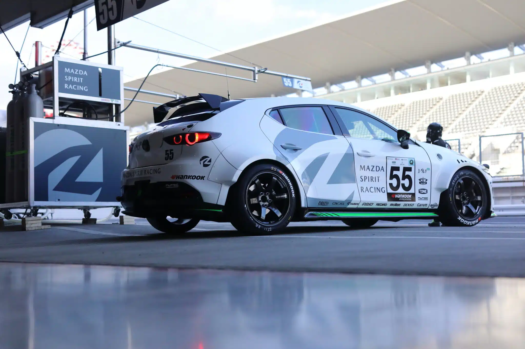 Mazda Spirit Racing’s Mazda3 Bio concept car 