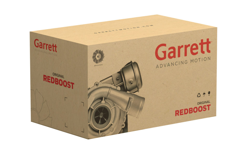 Garrett Redboost Packaging Box