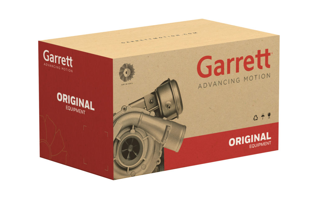 Garrett Original Equipment Packaging Box