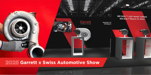 Garrett Booth at Swiss Automotive Show 2025