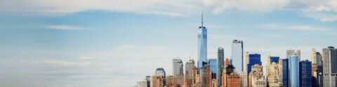 New York buildings skyline