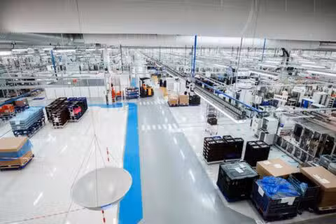 Garrett production factory