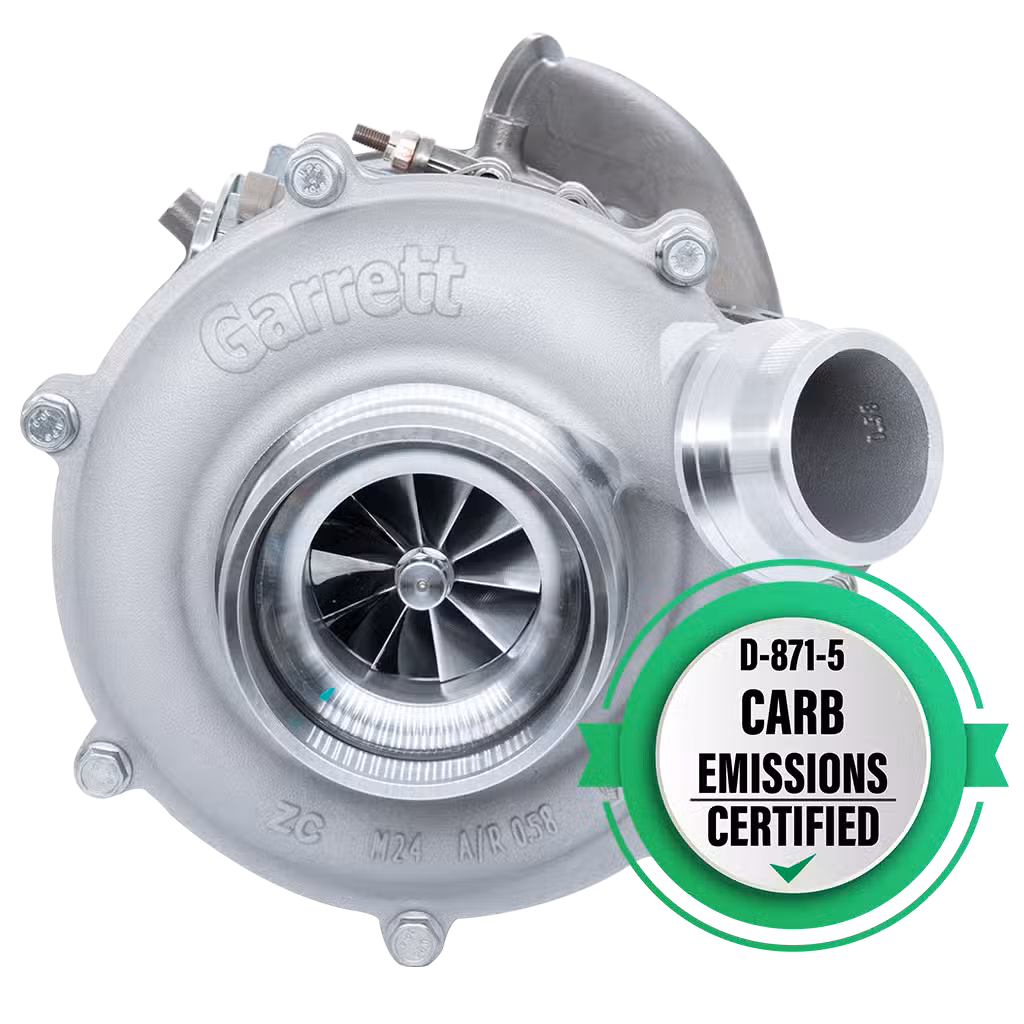 Garrett PowerMax turbocharger for 2015–2019 Ford 6.7L Power Stroke diesel engine