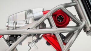Garrett E-Compressor in Honda Motorcycle