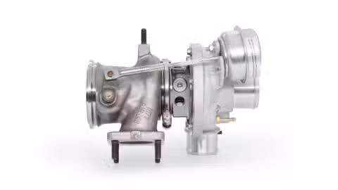 Garrett PowerMax turbocharger installed on Fiat 500 Abarth 1.4L