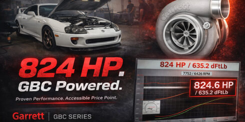 Toyota Supra 2JZ build producing 824 horsepower with Garrett GBC37 900 turbocharger