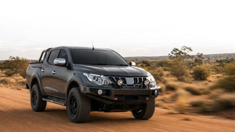 Mitsubishi Triton MQ equipped with Garrett PowerMax 4N15 turbocharger upgrade