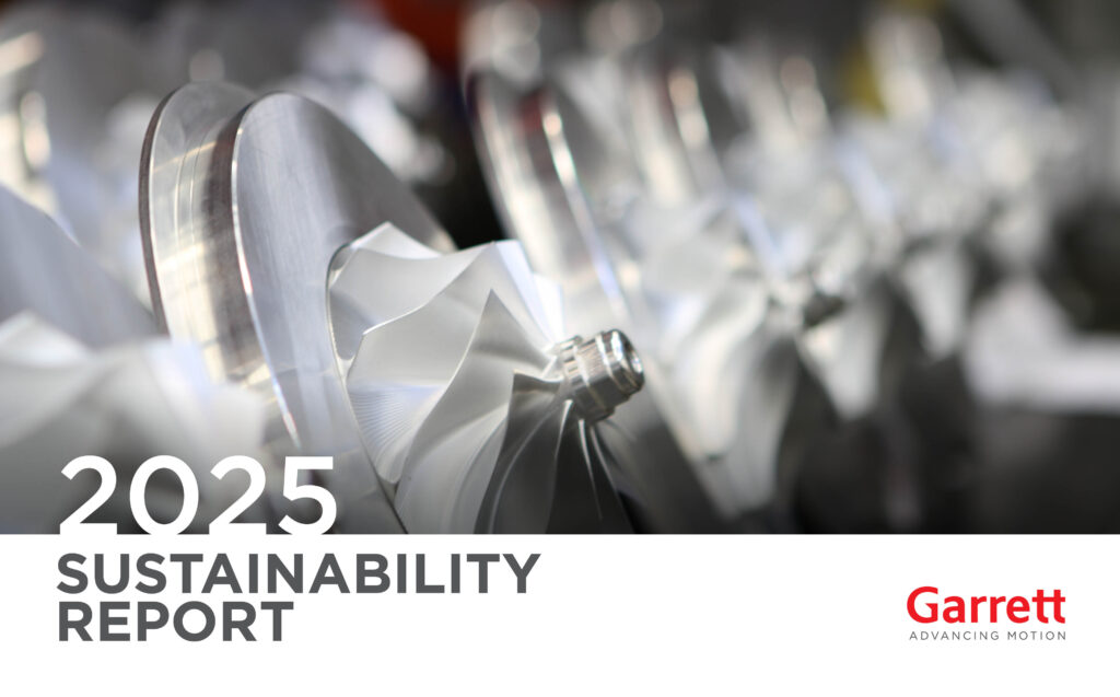 Garrett Motion 2025 Sustainability Report Image