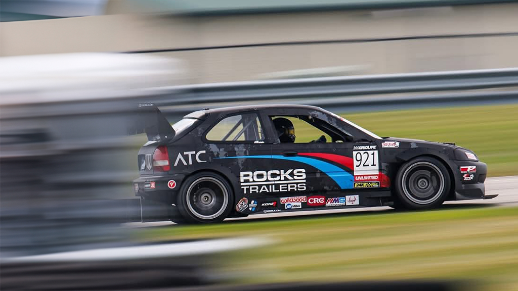 Jimmy Rauck Honda Civic at GRIDLIFE Road Atlanta